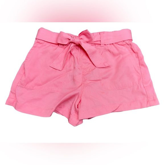 Girls White Top and Pink Shorts Set - Picture 7 of 7